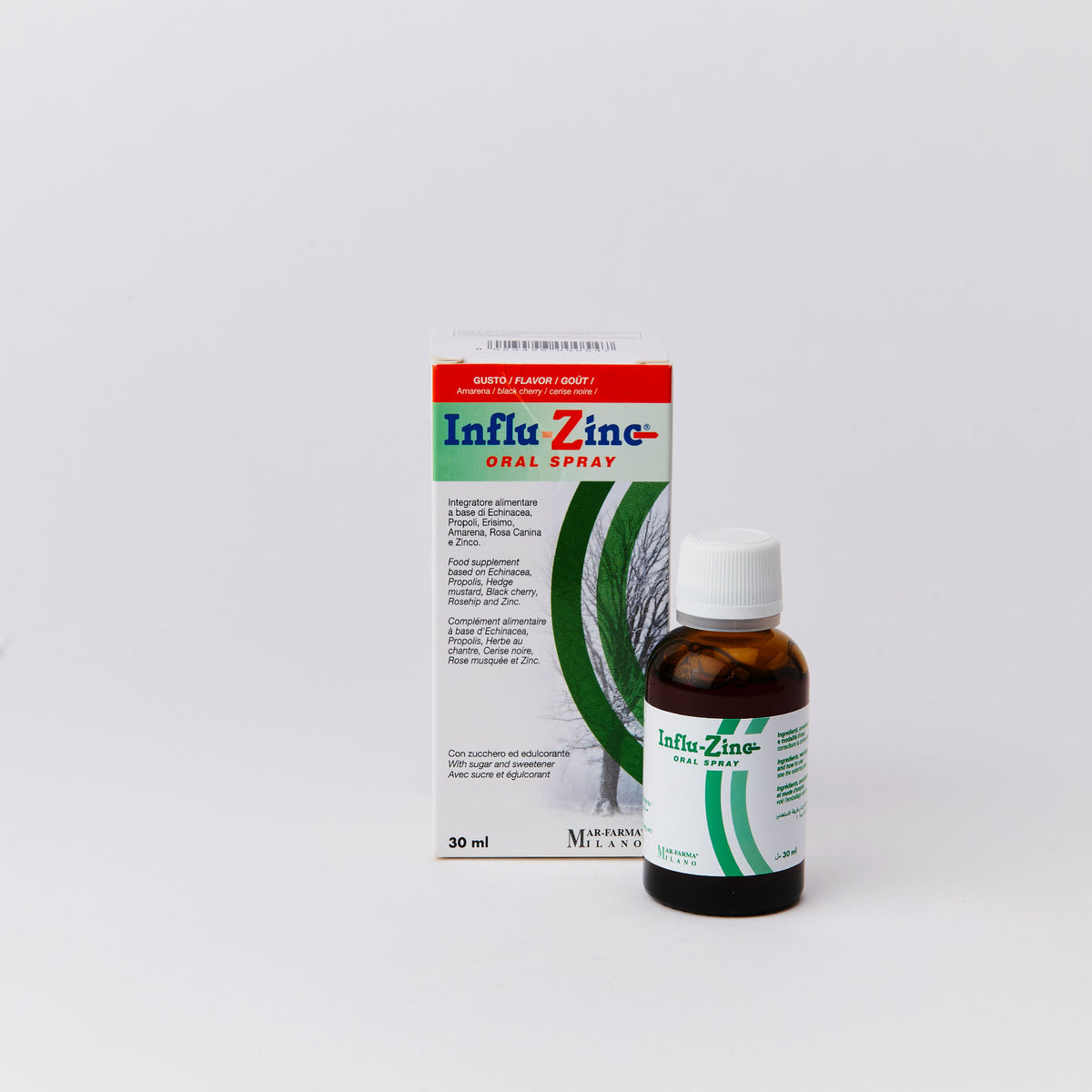 Influ Stopy Influ - Zinc Oral Spray – Mar-Farma srl